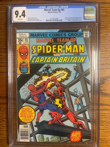 Marvel team cgc - #65, 9.4