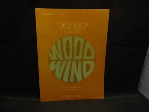 Woodwind oboe solos volume - solos.,