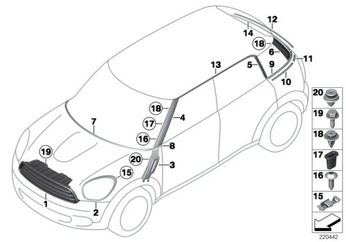 New mini r60 r61 countryman - mini,