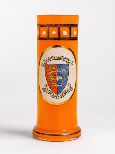 Antique deco orange tango - deco,