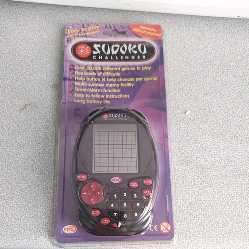 Sudoku challenger handheld - sudoku,