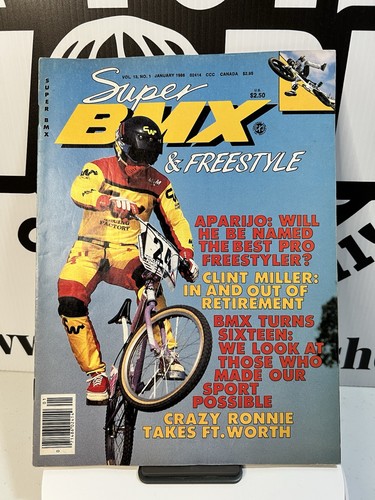 Super bmx freestyle magazine - super,