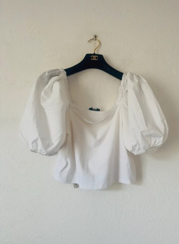 Topshop volumed sleeved crop - volumed,