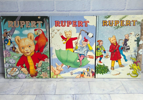 Vintage rupert bear - vintage,