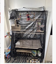 Large Bird Cage For Sale (budgie Not Included)!