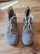 Clarks Originals Walnut Brown Suede Lace Up Yarra Desert Boots Size 5