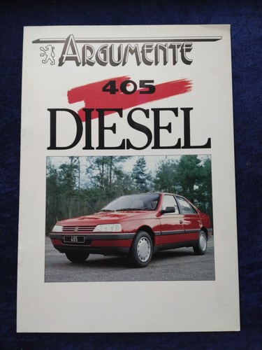 Peugeot 405 diesel arguments - peugeot,