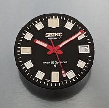 RED 6105 STYLE HANDS FOR SEIKO MOVEMENT NH35 NH36 7002 7S36 7S26.. WHITE LUME