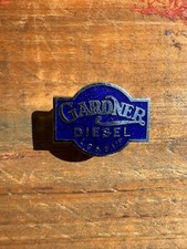 Gardner Engine Commercial Lorry Trucks Bus Coach Enamel Staff Lapel Badge Emblem