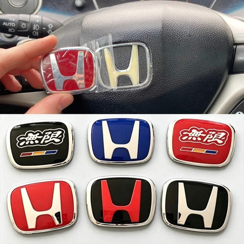Honda car steering wheel - car, logo