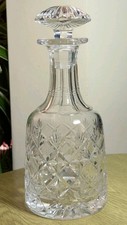 Stuart crystal round decanters