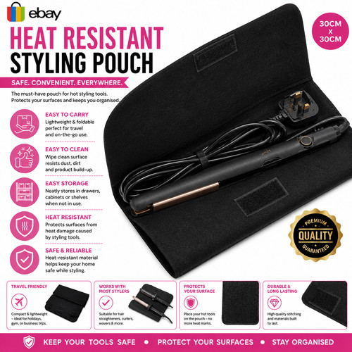 Hair straightener safety - safety, mat