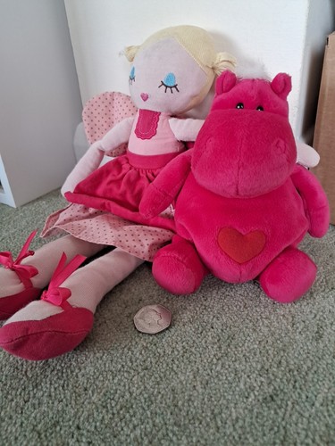 Kids pink soft toys - pink,