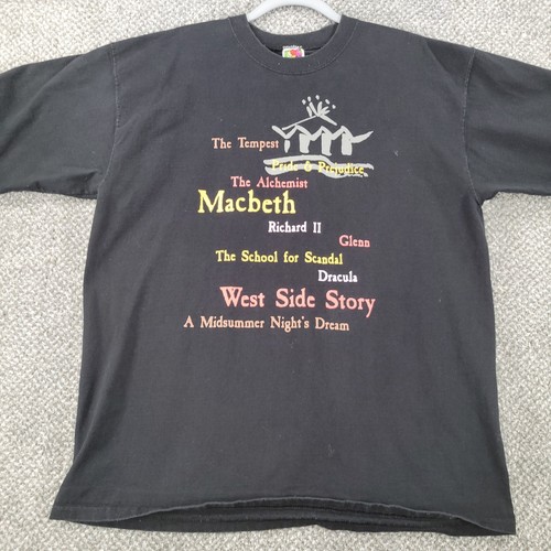 Vintage shirt black xl - t-shirt,