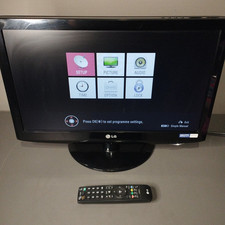 TV LCD LG 22 Inch HD 22LH2000-ZA With Controller Freeview Tested Working