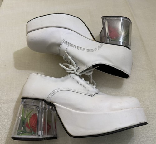 Plats platform fish heel 70s - heel,
