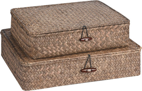 Set woven seagrass - set,