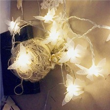  10 LEDs Butterfly Lights String for Bedroom Decorative Butterflies