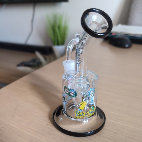 Rick morty glass - glass, bong