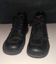 Kickers Black Ankle Boot
