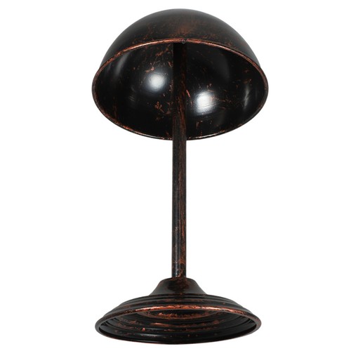 Vintage hat display - stand, iron