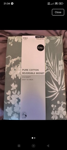 Pure cotton reversible - m,