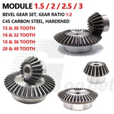 Bevel Gear Set Mod 1.5 2 2.5 3