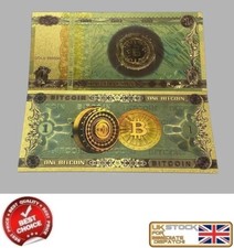 Bitcoin btc banknote foil - bitcoin,