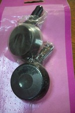 pair of large  Ferrule ball castors  50mm across wheel (L35)