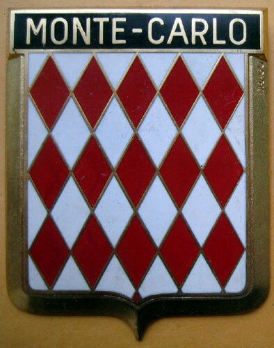 Badge auto car drago 1950s