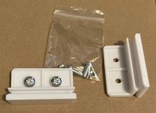 Spacemaker Treco Metal Shed Door Runner Glides Hangers With Screws And Nuts Pack