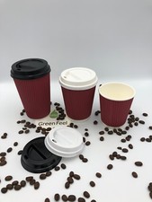 8oz Red Paper Cups Disposable