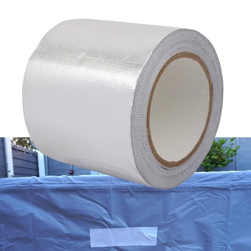 White adhesive repair patch - repair,