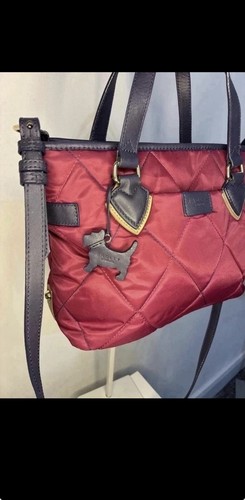 Radley burgundy quilted nylon - radley,