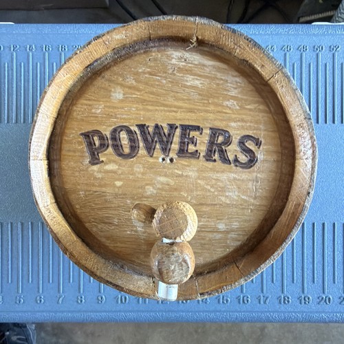 Vintage powers whiskey wooden - vintage,