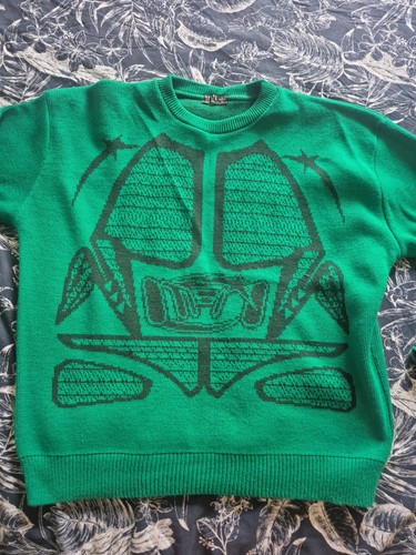 Green men long - green, men's