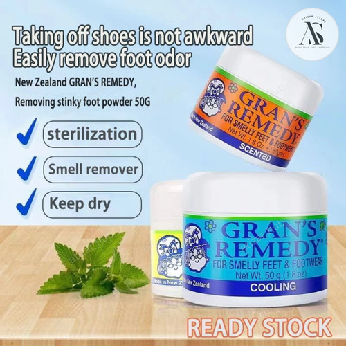 Gran remedy foot odor - gran's,