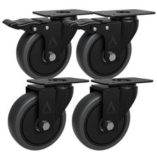 100mm Heavy Duty Castor Wheels