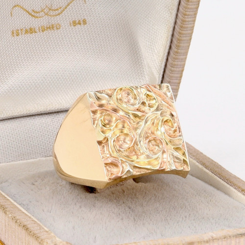 Men gents 9ct - gents, gold