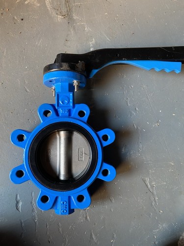Butterfly valve 100mm - butterfly,