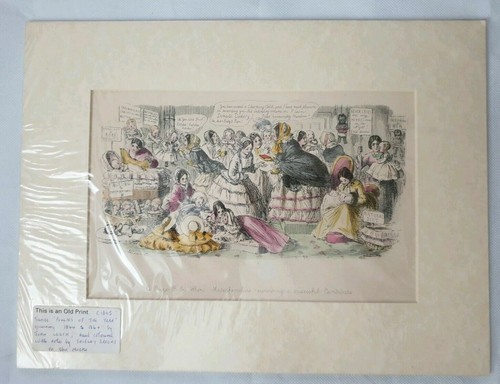 John leech mounted colour - mounted,