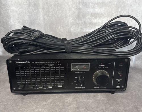 Realistic mpa radio shack - realistic,