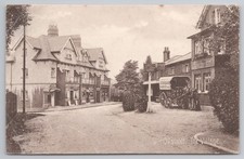 Oxshott, The Village Postcard - The Victoria Pub, Cobham Brewery Cart c.1910