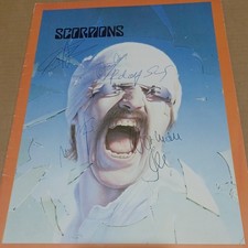 Scorpions Signed Autographed