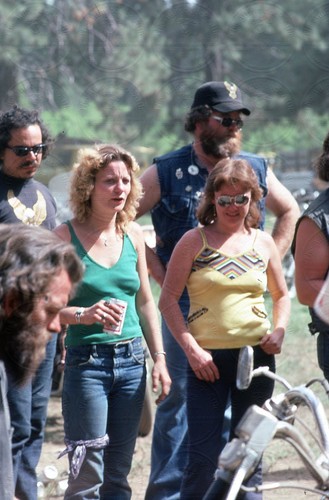 Motorcycle gang bikers - gang,