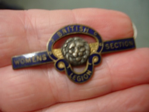 Vintage british legion badge - legion,