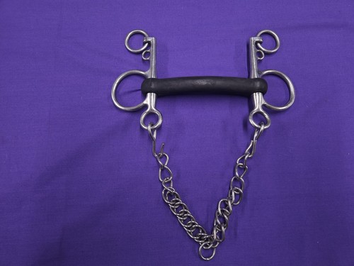 Rubber mullen pelham - 4.5",