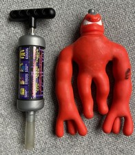 Vac-Man Arch Enemy of Stretch Armstrong With Pump Cap Toys 1993 94 Vintage