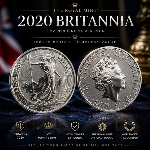 2020 britannia 1oz silver - 1oz, cgt