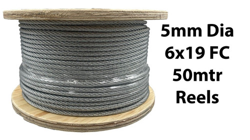Galvanised steel wire rope - galvanised,